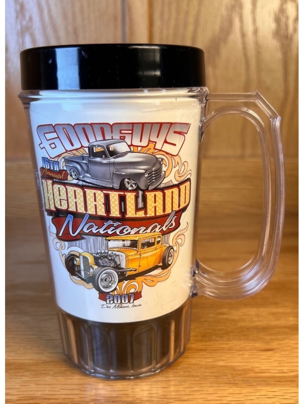 Goodguys Heartland Nationals 2003-2007 Collectible Travel Mugs Set of 4 - Picture 5 of 11